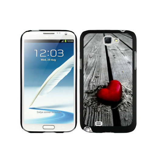 Valentine Heart Samsung Galaxy Note 2 Cases DUR - Click Image to Close